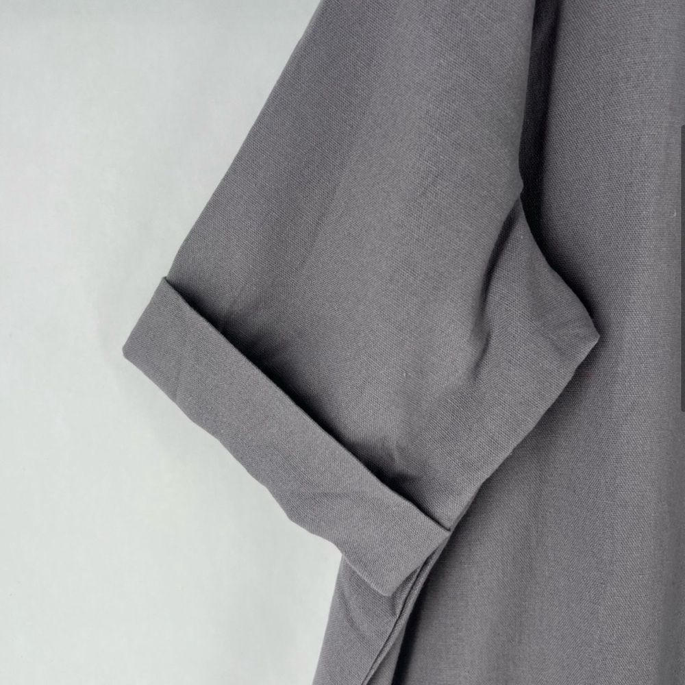 Faeriesty Tunic Shirt Dress Gray Large - Picture 4 of 8